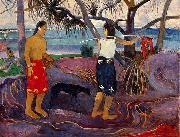 Under the Pandanus II Paul Gauguin